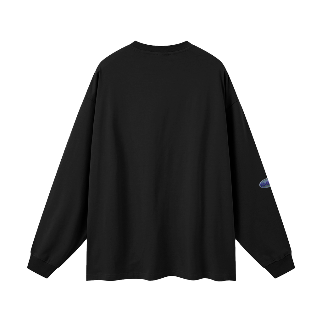 Phaeron-character design ketchup Oversized Unisex Long Sleeve T-Shirt