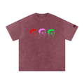 Phaeron-character design Snow Washed Oversized Cotton T-Shirt