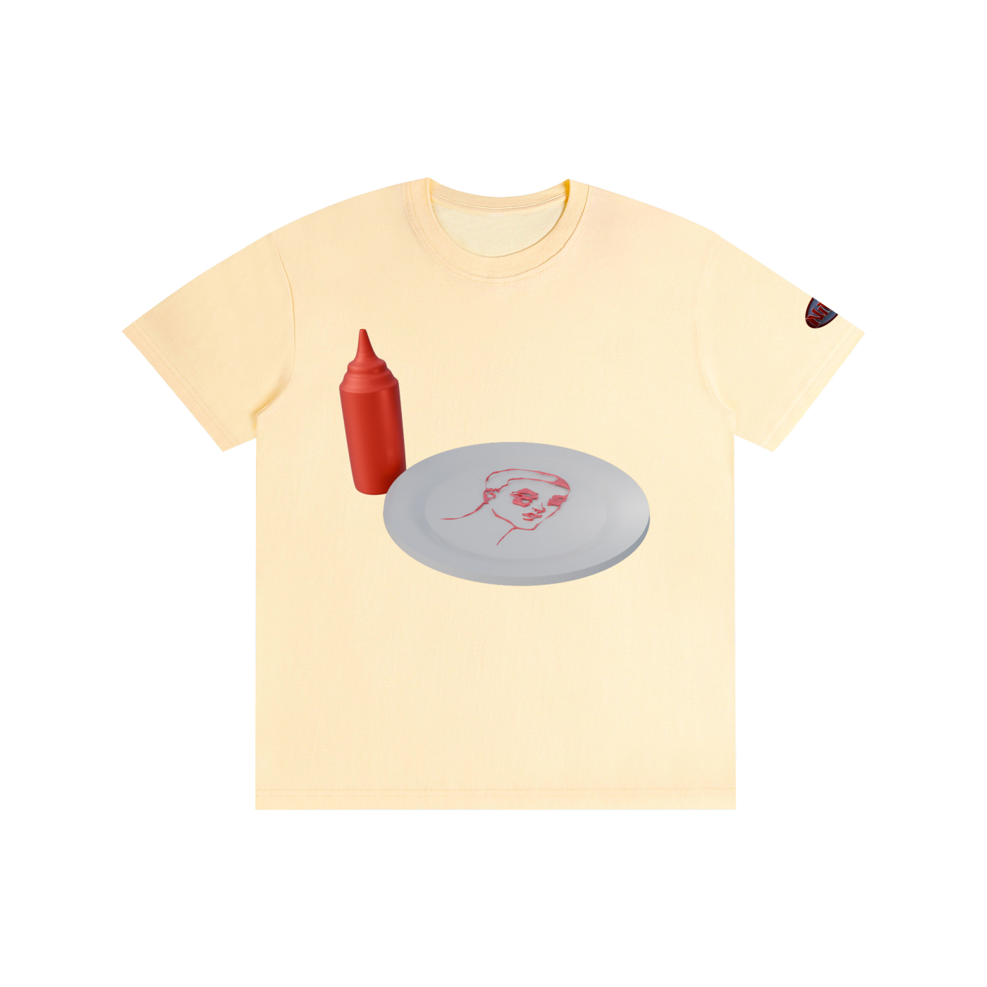 Phaeron-character design ketchup Pure Cotton Unisex T-Shirt