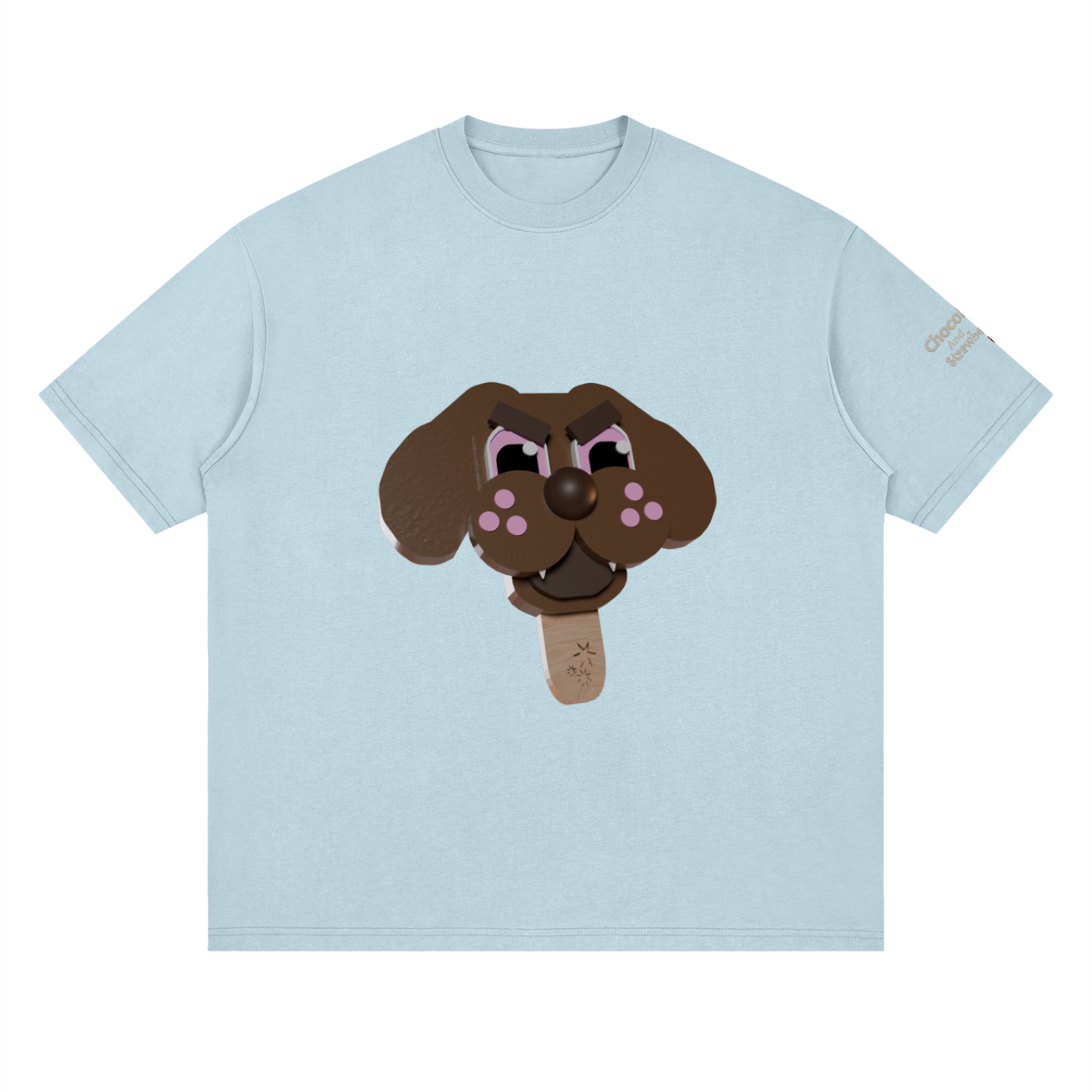evil Dog ice cream Streetwear T-Shirt